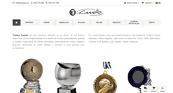 Desktop Screenshot of campio.es